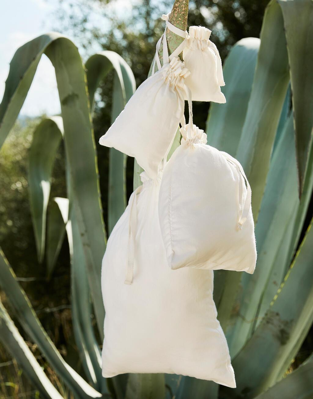 <b>Westford Mill</b> <br> Organic Cotton Drawcord Bag 10x15 (XS), 30x47 (L) 