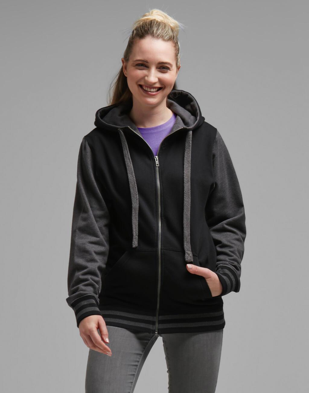 <b>FDM</b> <br> Active Zip Hoodie - Kapuzensweatjacke für Damen