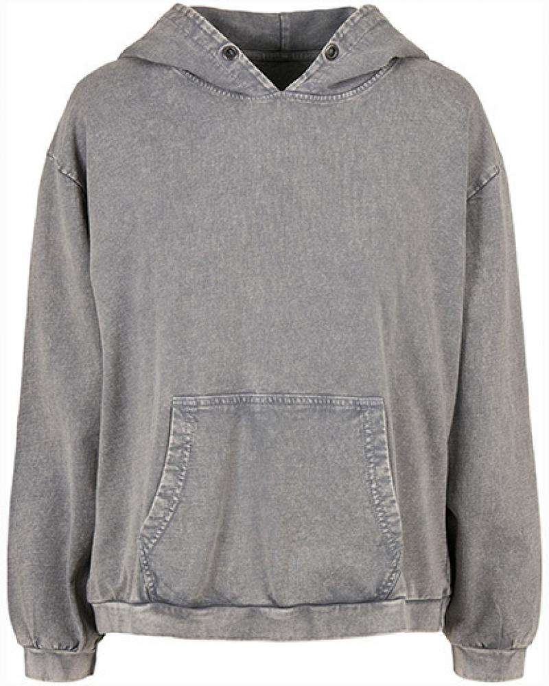 <b>Build Your Brand</b> <br> Ladies´ Acid Washed Oversize Hoody XS bis 5XL
