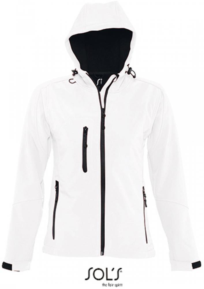 <b>SOLs</b> <br> Womens Hooded Softshell Jacket Replay