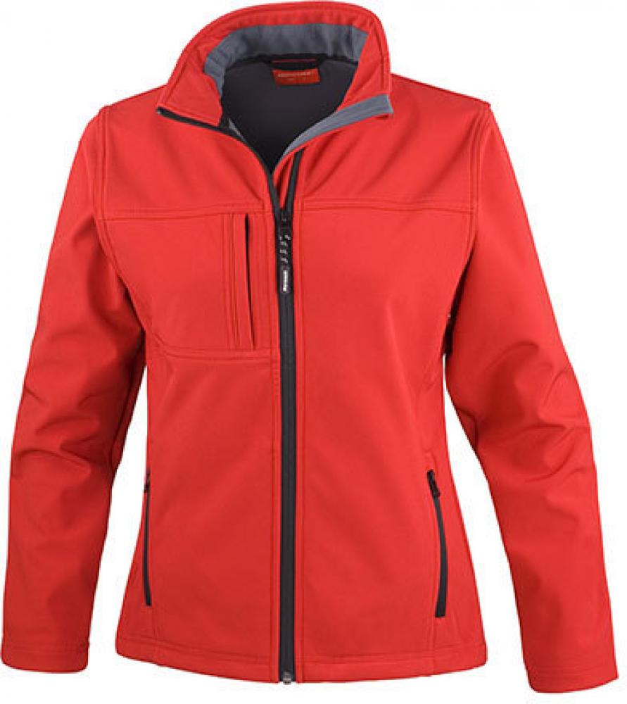 <b>Result</b> <br> Ladies Classic Soft Shell Jacket