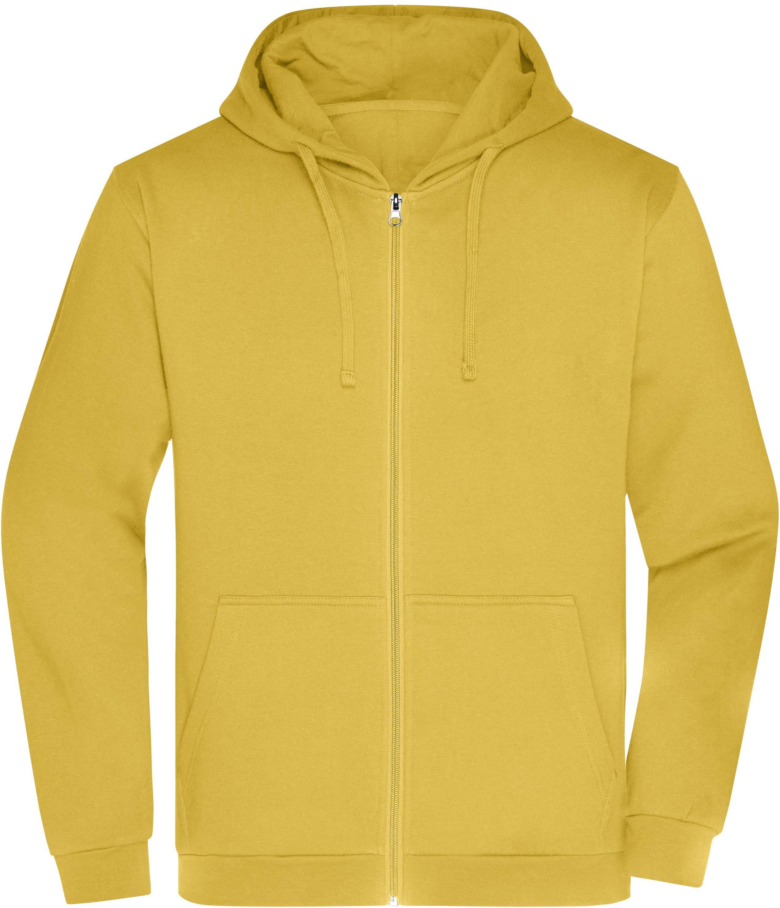 <b>James+Nicholson wird Daiber</b> <br> Men's Promo Zip Hoody Klassische Sweatjacke mit Kapuze