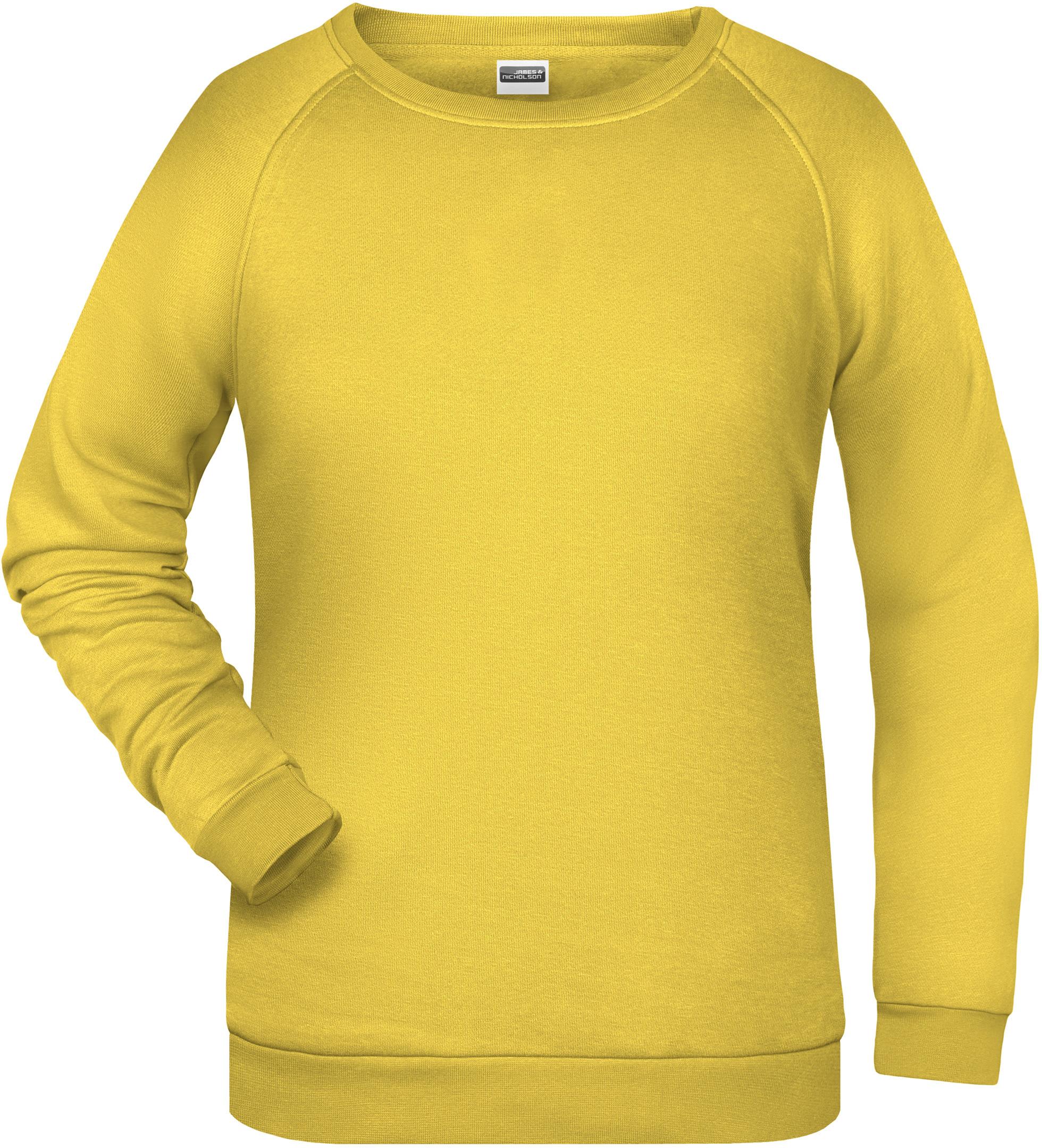 <b>James+Nicholson wird Daiber</b> <br> Ladies' Promo Sweat Rundhals-Sweatshirt
