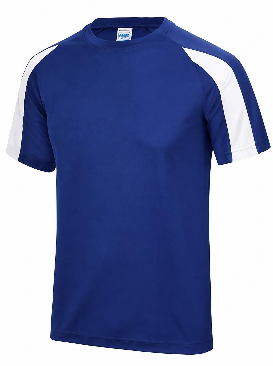<b>Just Cool</b> <br> Contrast Cool Sport T-Shirt + WRAP zertifiziert
