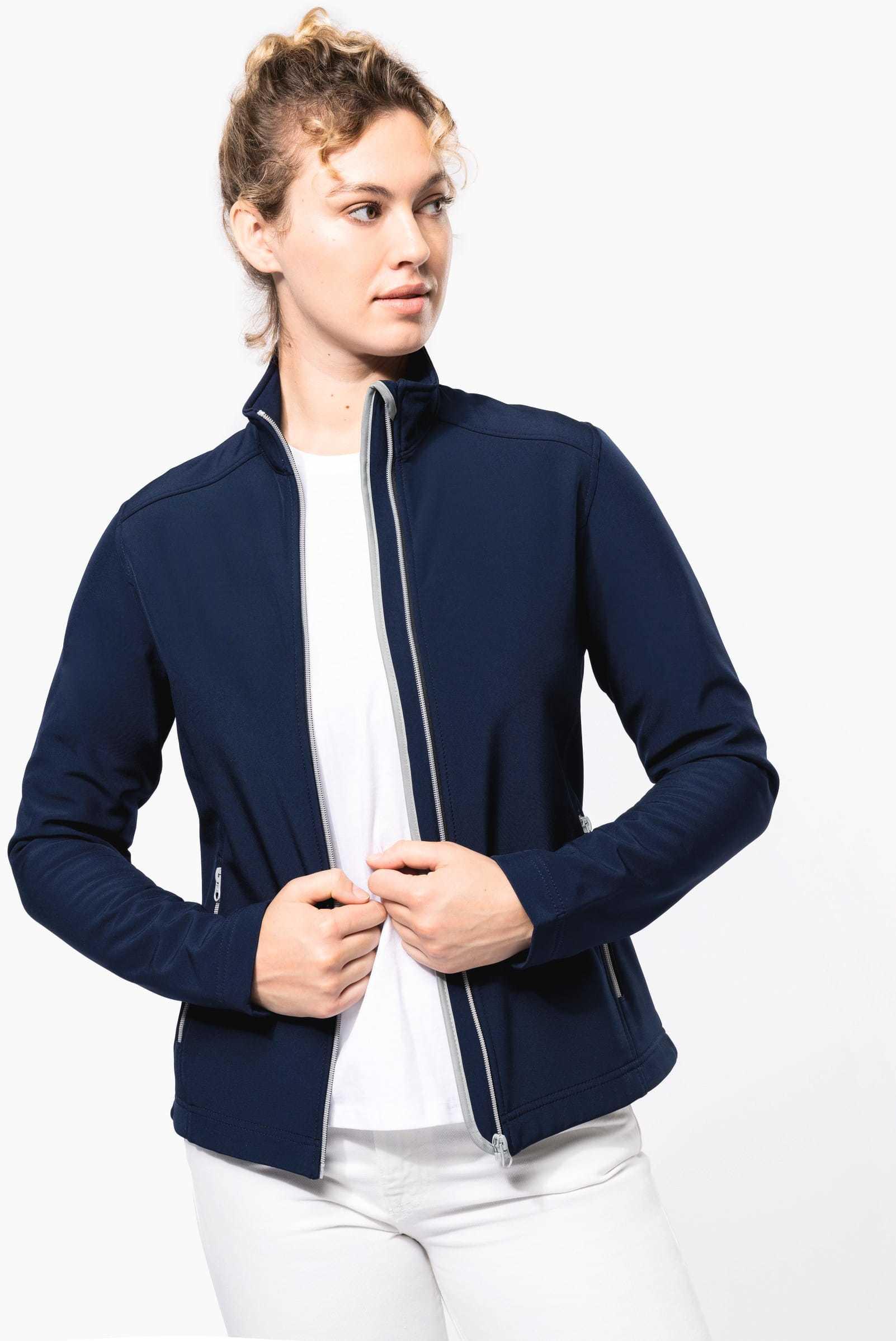 <b>Kariban</b> <br> 2-lagige Softshell-Jacke für Damen