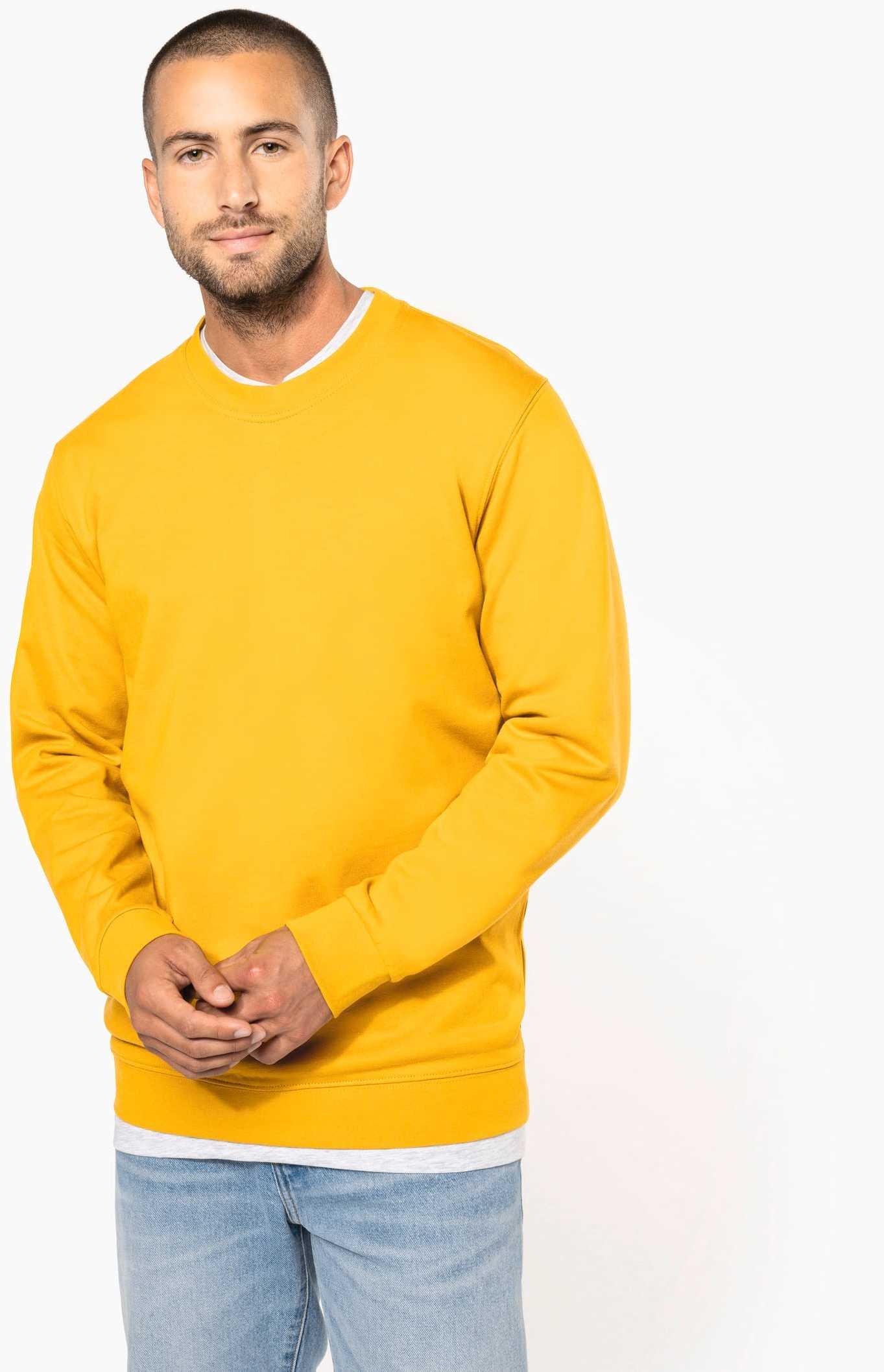 <b>Kariban</b> <br> Herren Sweatshirt mit Rundhalsausschnitt