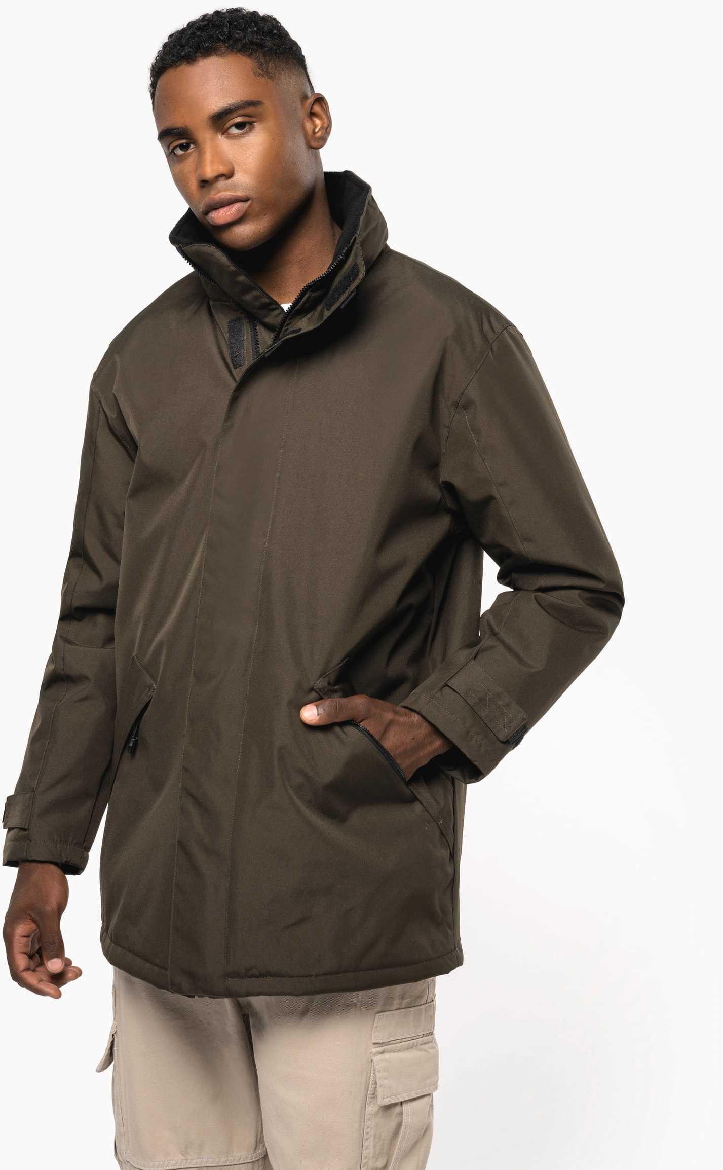 <b>Kariban</b> <br> Herren Parka, wattiert und mit Steppfutter