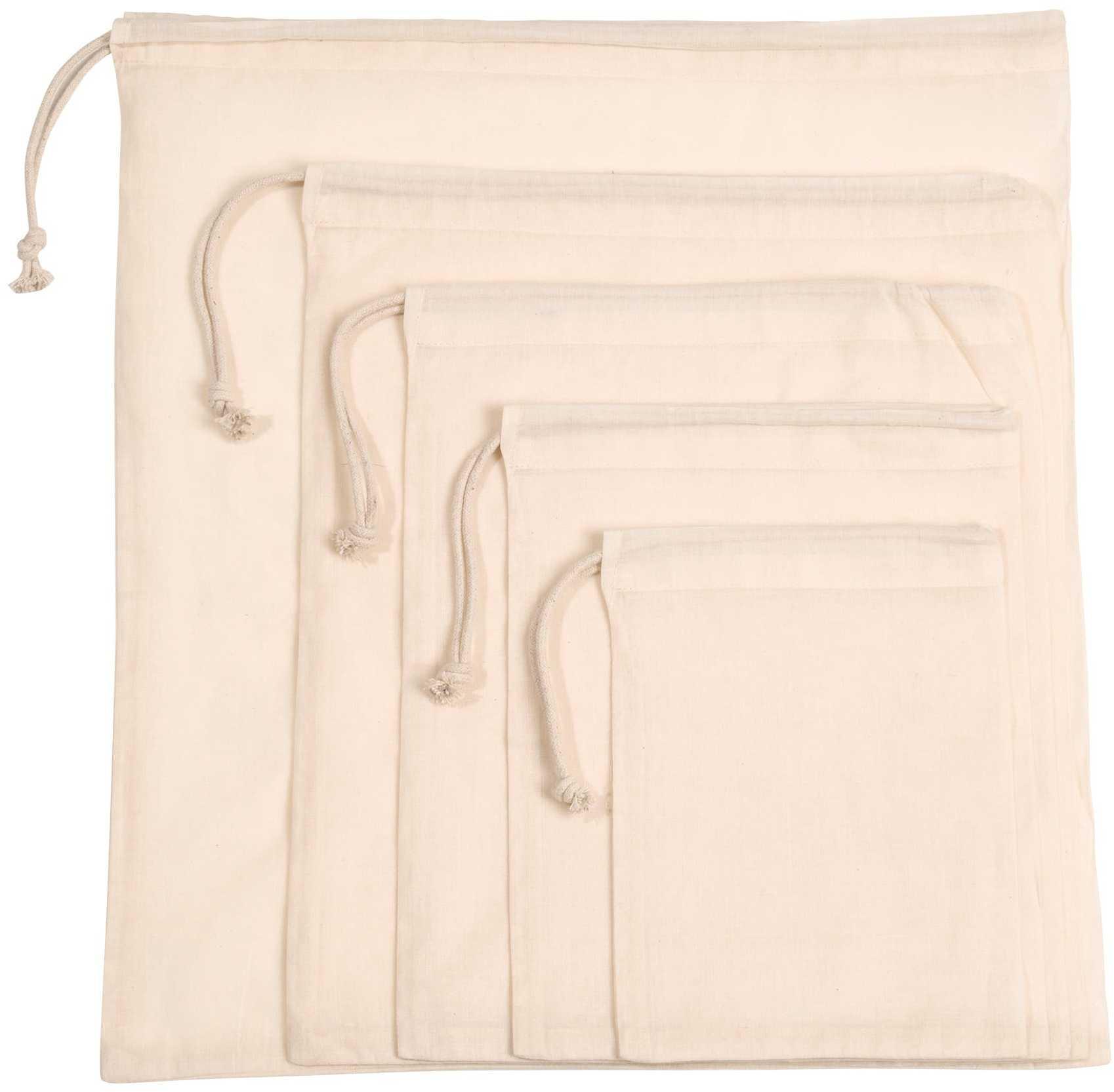 <b>Kimood</b> <br> Tasche mit Kordelzug aus Bio-Baumwolle