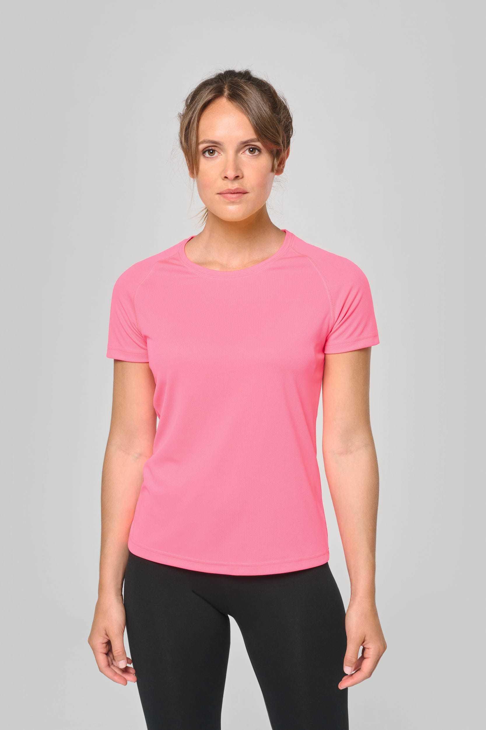 <b>PROACT®</b> <br> Damen Basic Sport Funktionsshirt Kurzarm