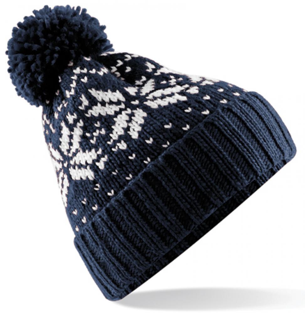 <b>Beechfield</b> <br> Fair Isle Snowstar Beanie
