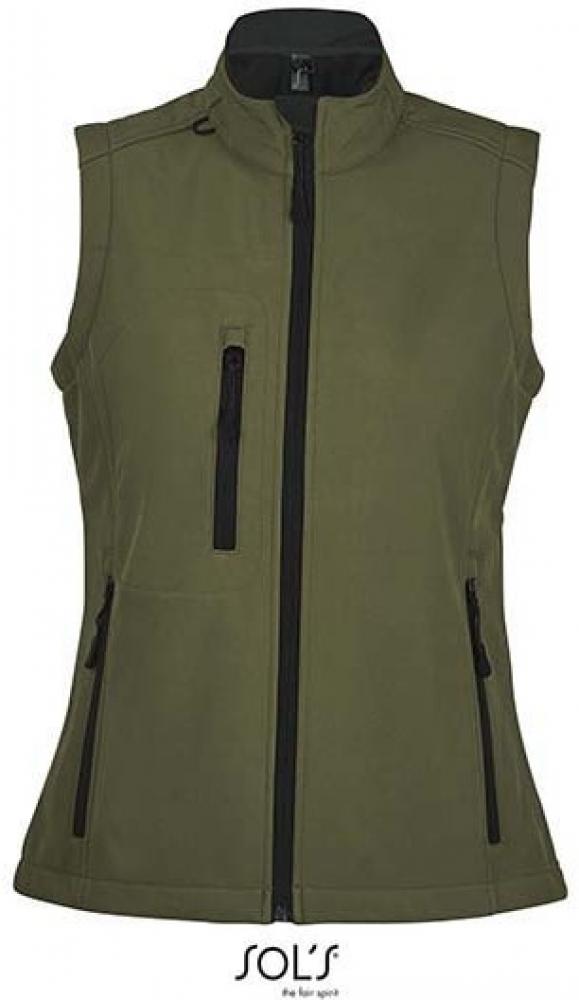<b>SOLs</b> <br> Damen Sleeveless Softshell Rallye Bodywarmer / Weste