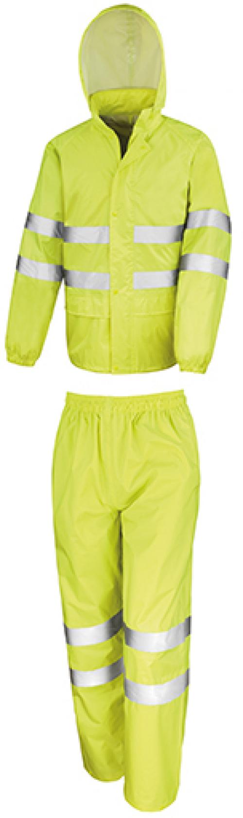 <b>Result</b> <br> High Viz Sicherheitskombi Wind- und wasserabweisend