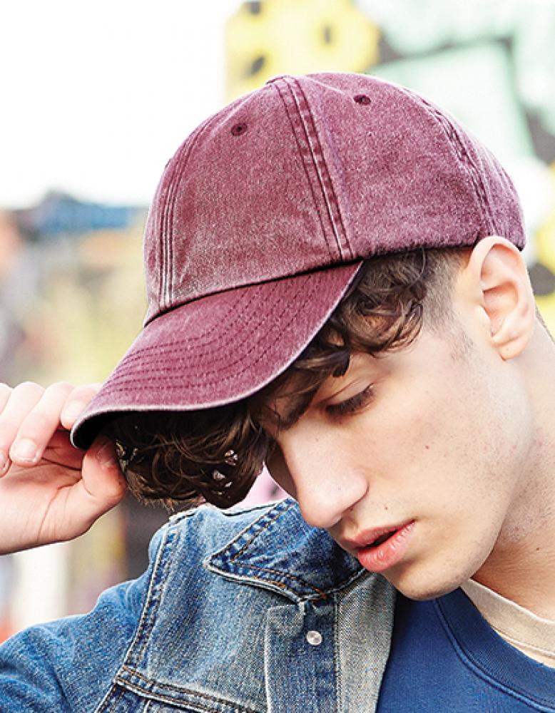 <b>Beechfield</b> <br> Low Profile Vintage Cap / 6-Panel-Design