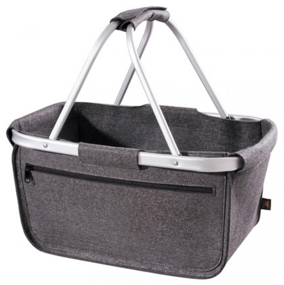 <b>Halfar</b> <br> Felt Shopper Basket / 45 x 25 x 25 cm