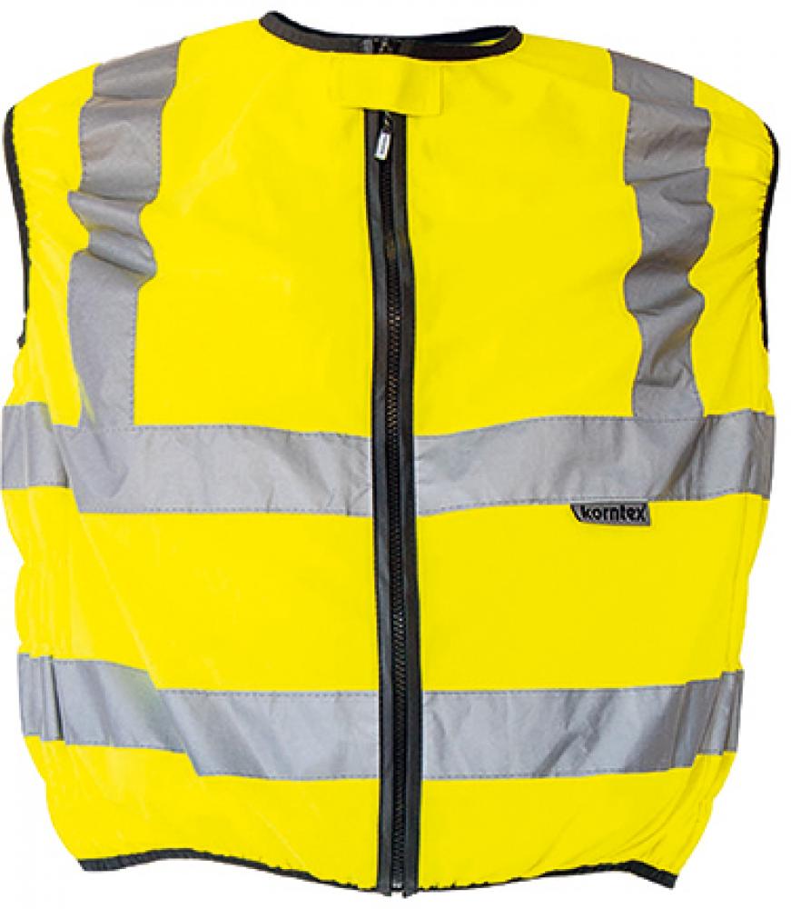<b>Korntex</b> <br> Biker Safety Vest EN ISO 20471 / Zertifiziert nach EN ISO204