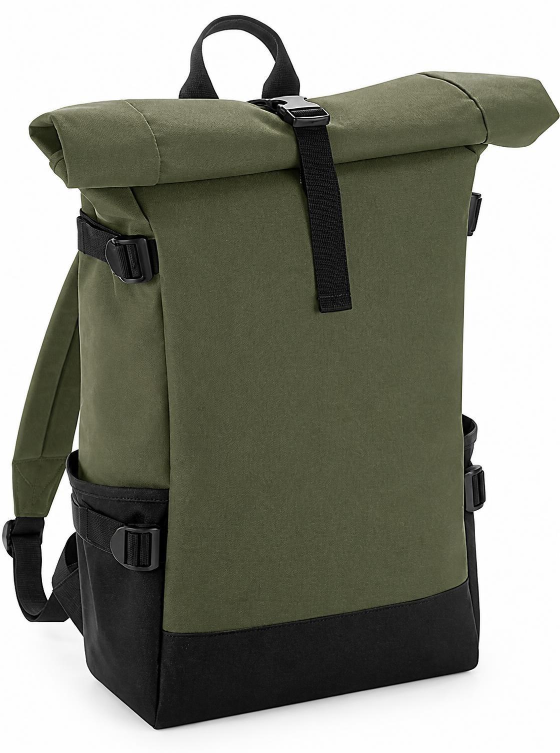 <b>BagBase</b> <br> Rucksack Block Roll-Top, 28 x 48 x 15 cm