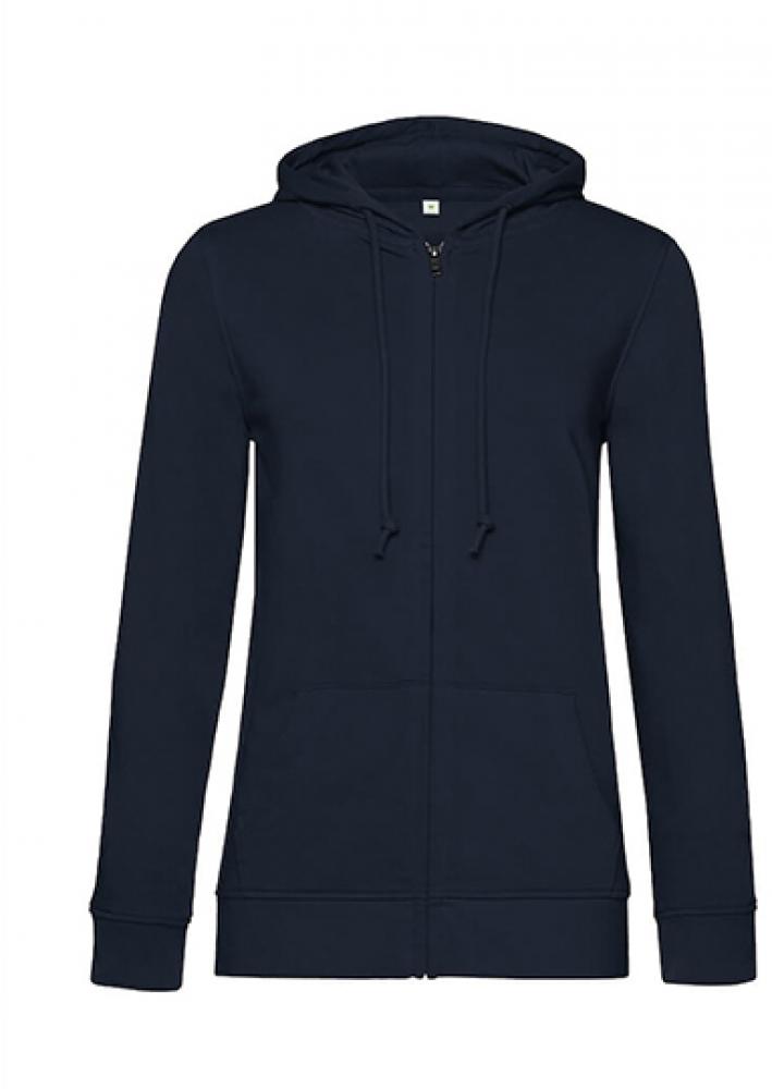 <b>B&C</b> <br> Organic Zipped Hood Jacket /Women, gekämmte Bio-Baumwolle 