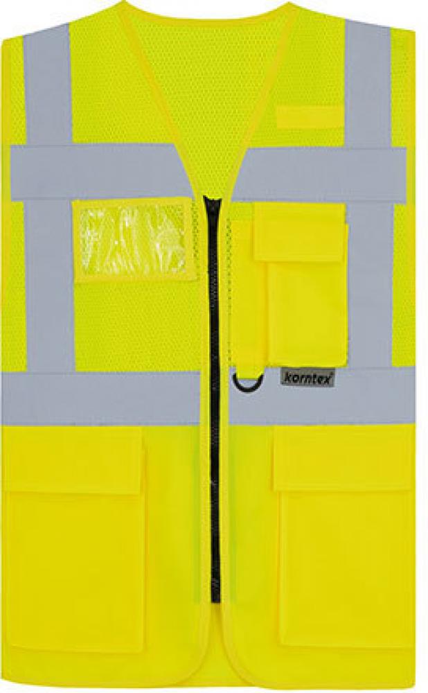 <b>Korntex</b> <br> Multifunkitons-Warnweste Mesh Multifunction Vest