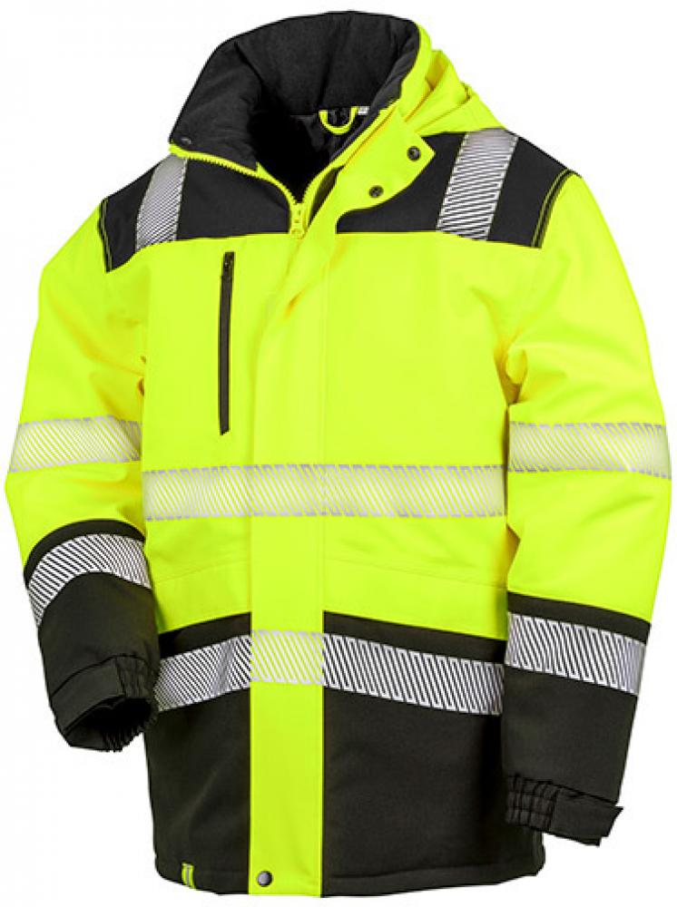 <b>Safe-Guard</b> <br> Sicherheits Jacke Printable Waterproof Safety Coat