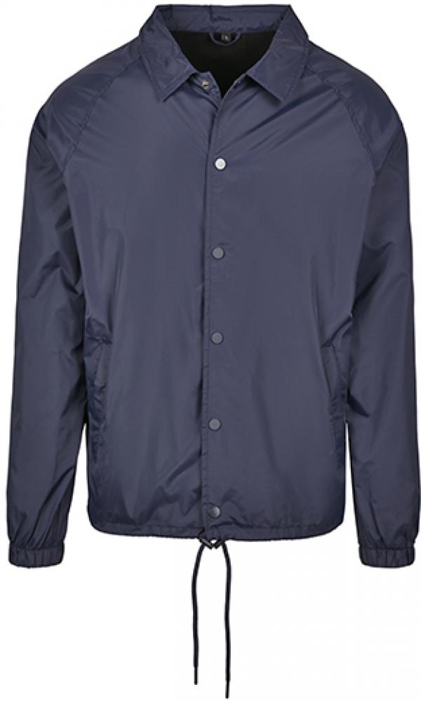 <b>Build Your Brand</b> <br> Herren Jacke Coach Jacket, Nylon, Futter aus Baumwolle 