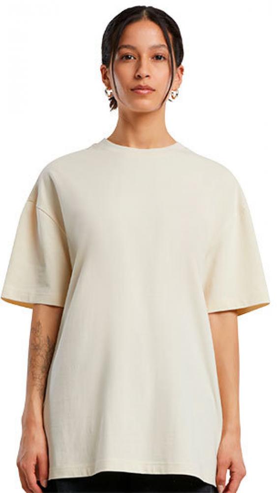 <b>Build Your Brand</b> <br> Damen Shirt  Oversized Boyfriend Tee, Single-Jersey 